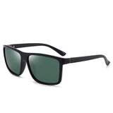 Square Polarized Sunglasses Men