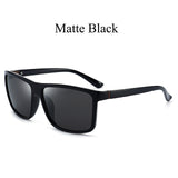 Square Polarized Sunglasses Men
