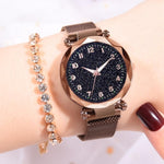 Women Watches Starry Sky Magnetic