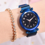 Women Watches Starry Sky Magnetic