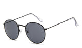 Retro oval sunglasses Men