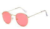 Retro oval sunglasses Men