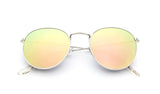 Retro oval sunglasses Men