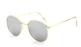Retro oval sunglasses Men