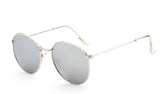 Retro oval sunglasses Men
