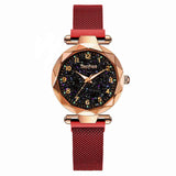Magnetic Starry Sky Women Wrist Watch