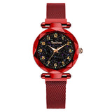Magnetic Starry Sky Women Wrist Watch