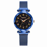 Magnetic Starry Sky Women Wrist Watch