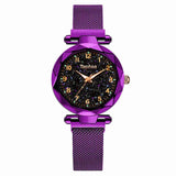 Magnetic Starry Sky Women Wrist Watch