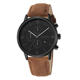 Faux Leather Mens Watches