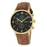 Faux Leather Mens Watches