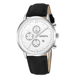Faux Leather Mens Watches