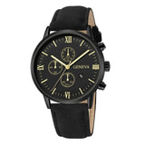 Faux Leather Mens Watches