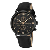 Faux Leather Mens Watches