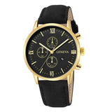 Faux Leather Mens Watches